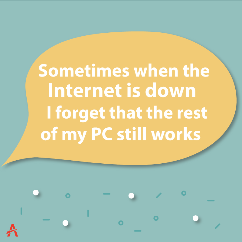 Adept_ICT's tweet image. This is so true! #needinternet #wifi #technology #fibre😋