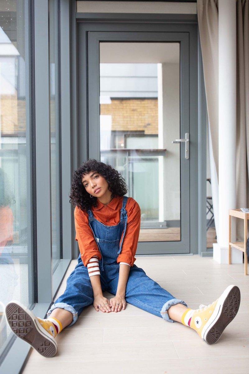 lucy and yak denim dungarees