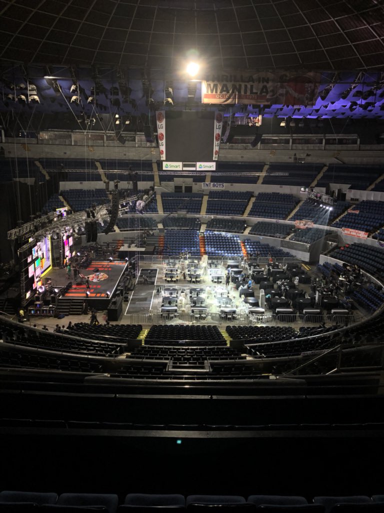 Last night we performed right where Muhammad Ali fought Joe Frazier. That felt legendary🔥💜🎶 Thank you <a href="/Wish1075/">Wish FM 107.5</a> for invitibgvus to your Award show.