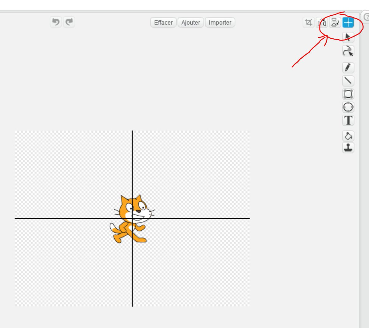 jy_labouche's tweet image. Besoin d&apos;aide sur #scratch3.0 : est-il toujours possible de définir le centre d&apos;un costume d&apos;un lutin ? Fonction très utile lorsqu&apos;on crée ses propres lutins pour préparer la #nuitducode ...