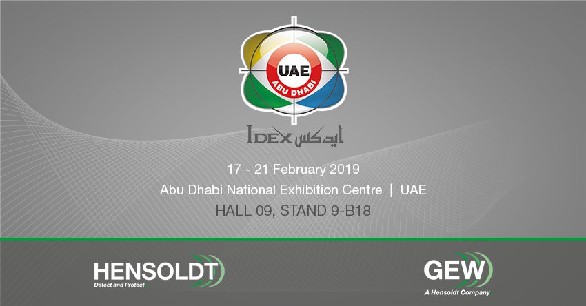 gewtechnologies's tweet photo. We are looking forward to #IDEX2019, the first of many shows we will be attending this year! We are showcasing our #SpectrumDominance capabilities on the @HENSOLDT stand in Hall 9, Stand 9-B18, focusing on our latest counter-UAV and multirole direction-finding technologies. https://t.co/16ivTOC4VB