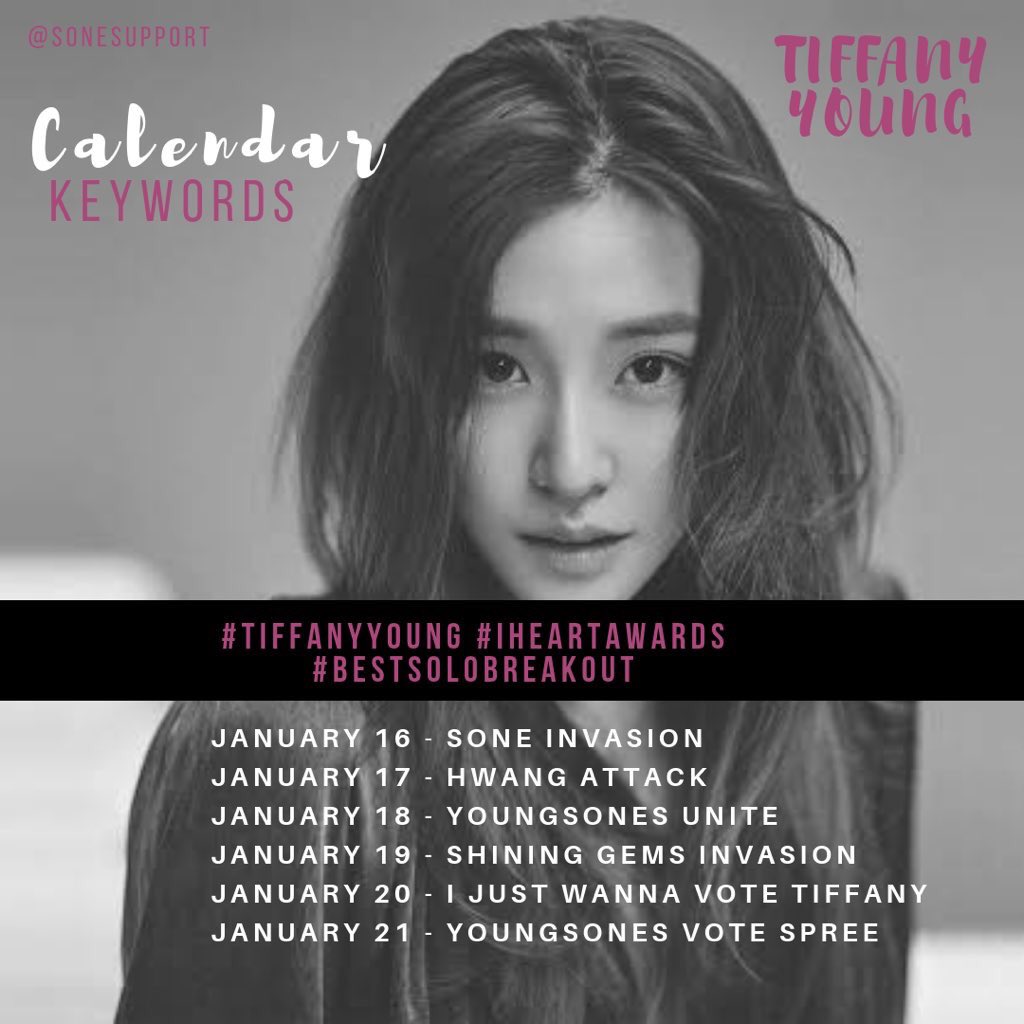 801dayz's tweet photo. SONE INVASION😎
*vote for @tiffanyyoung
1rt=1vote
#iHeartAwards
#BestSoloBreakOut 
#TiffanyYoung https://t.co/qV2MtsmedW