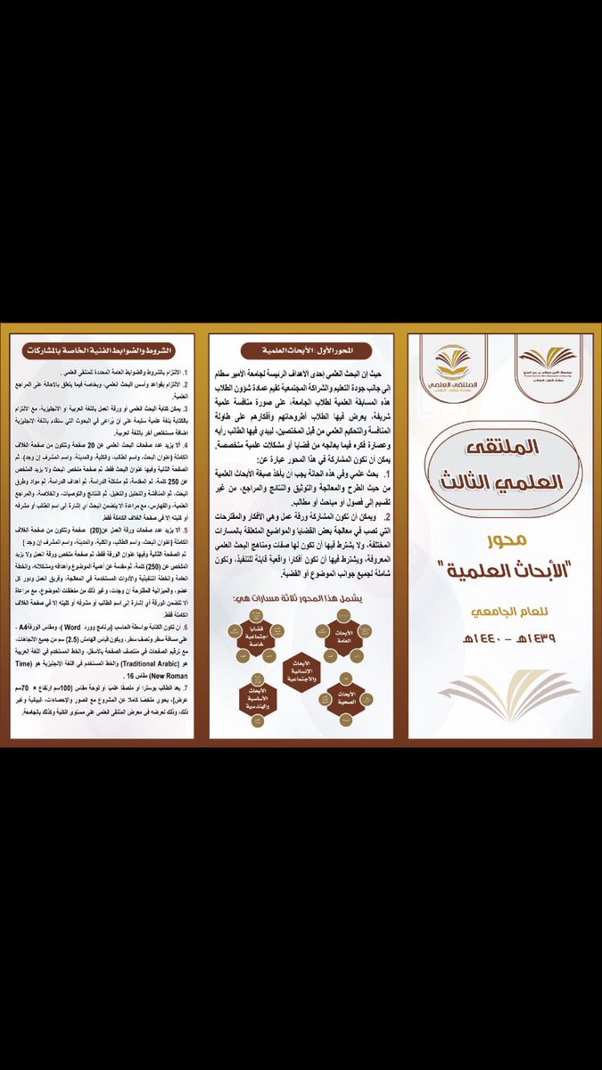 محور الأبحاث العلمية.