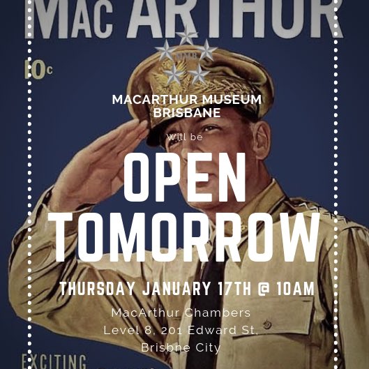 MacArthur Museum tweet media