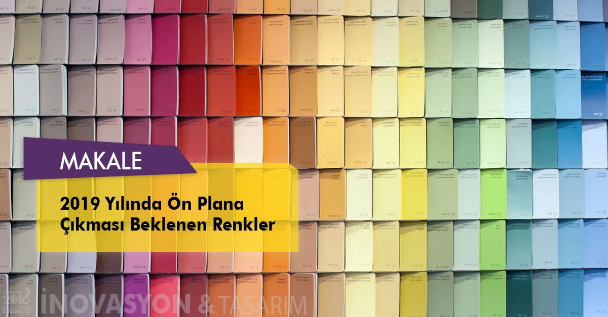 2019 yılında hangi renklerin tasarım dünyasına yön vermesi öngörülüyor? #2018lity #lüleburgaz

buff.ly/2VLOGd2