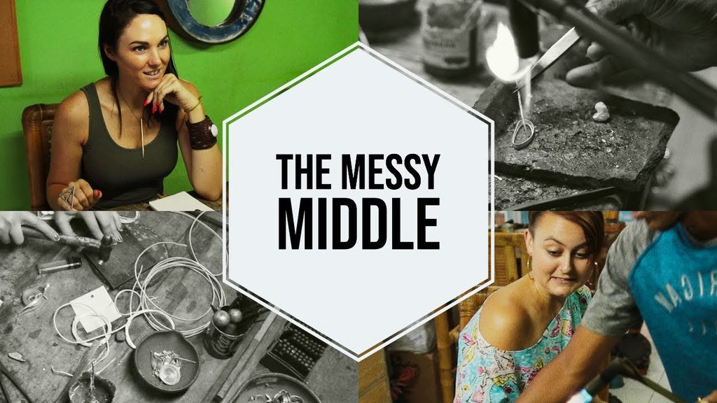 KateMareeOBrien's tweet photo. https://t.co/ZQzBKIUaJp THE MESSY MIDDLE - It happens in ever Creative Process

Have a look at this short video of a jewellery making class in UBUD BALI ...

Its cool hearing how Kate got into creating with her hands as a child and listen to Laurens story about what her piece m… https://t.co/C1C7V4RseI