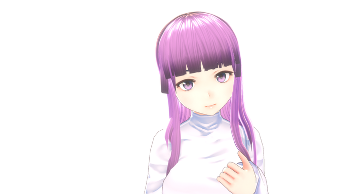 パチュリーっぽいもの
#VRoid 