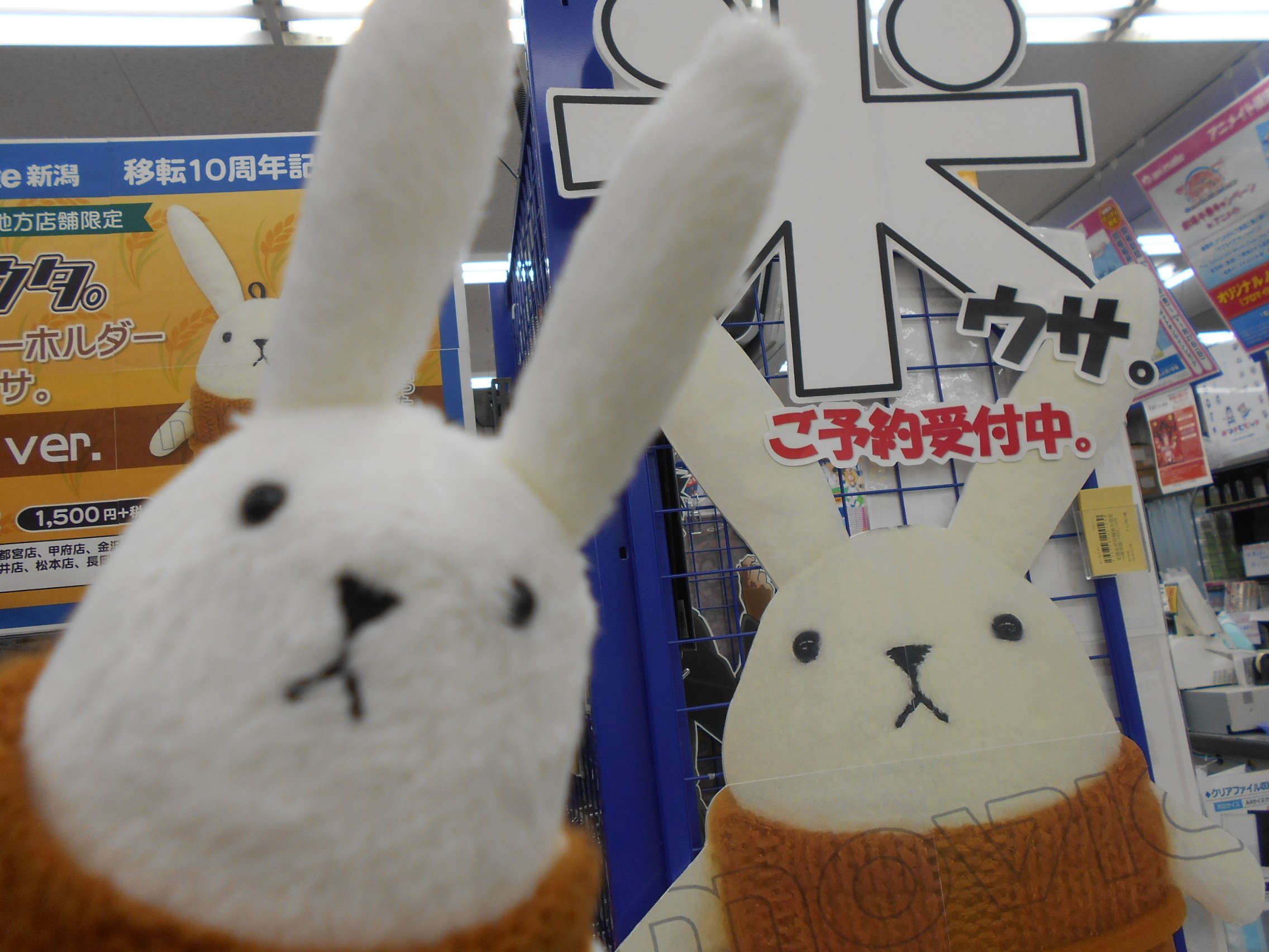 ツキウタ。 １０周年記念ツキウサ。 ガラポン ぬいぐるみ アニメイト アニくじ ツキウタ。 10周年記念ツキウサ。 ガラポン ぬいぐるみ