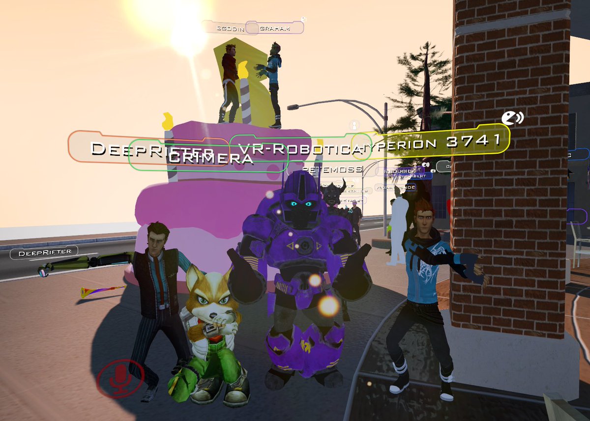 Cheers to <a href="/VRChatNet/">Butterfly</a> for 5 years of bringing people together! 🎉 It was great to catch up with everyone 🙂 #SocialVR #VRChat