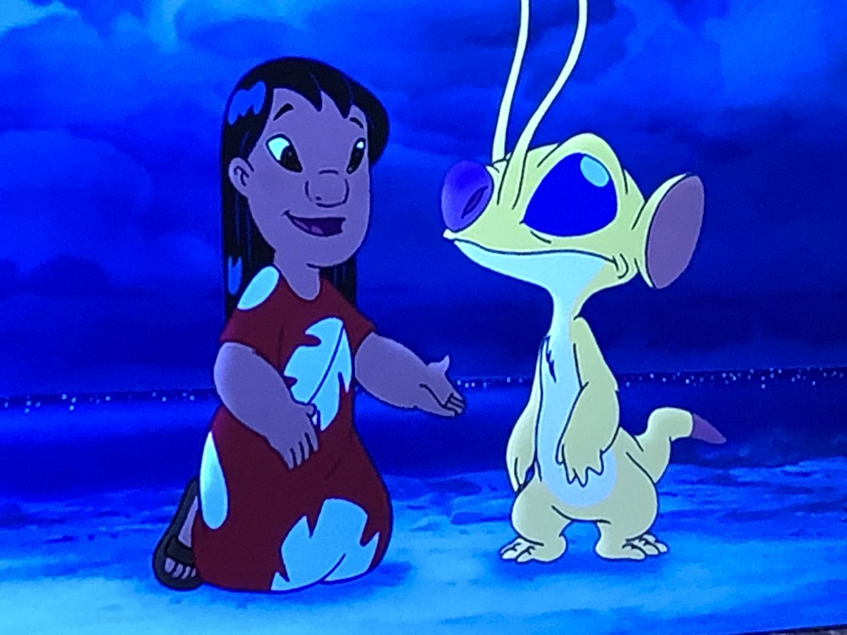 スティッチ！ザ・ムービーで最初に出てくる試作品221号のスパーキーで