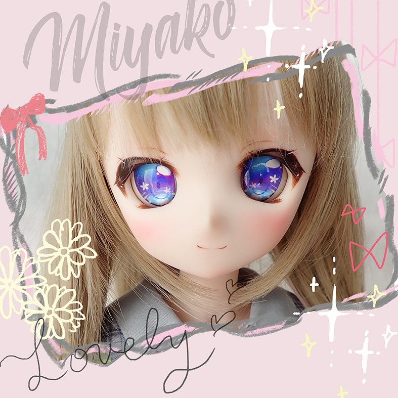 「アキバPOP祭で飾っていただいた
都ちゃんฅ*•ω•*ฅ♡
私の絵をベースにカス」|和泉つばす✨花粉症つらいのイラスト
