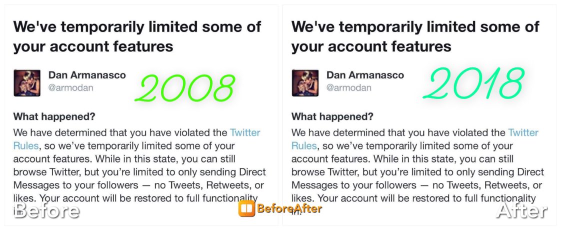 J_Walter23's tweet photo. Daniel has asked me to submit his #Twitter10YearChallenge for him as he is currently out of play @armodan #HasntAgedADay https://t.co/oGb4zbikB4