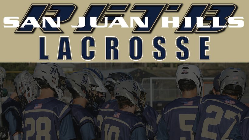 Follow us on Instagram and Facebook <a href="/sjhhslacrosse/">San Juan Hills High School Boys Lacrosse</a>