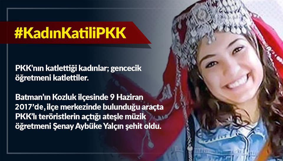 turk polis teskilati on twitter atandigi ilk gorev yerinde meslek hayatinin ilk karne gunu muzik ogretmeni senay aybuke yalcin pkk lilarin saldirisi sonucu sehit oldu kadinkatilipkk https t co mwvc6gekgd twitter