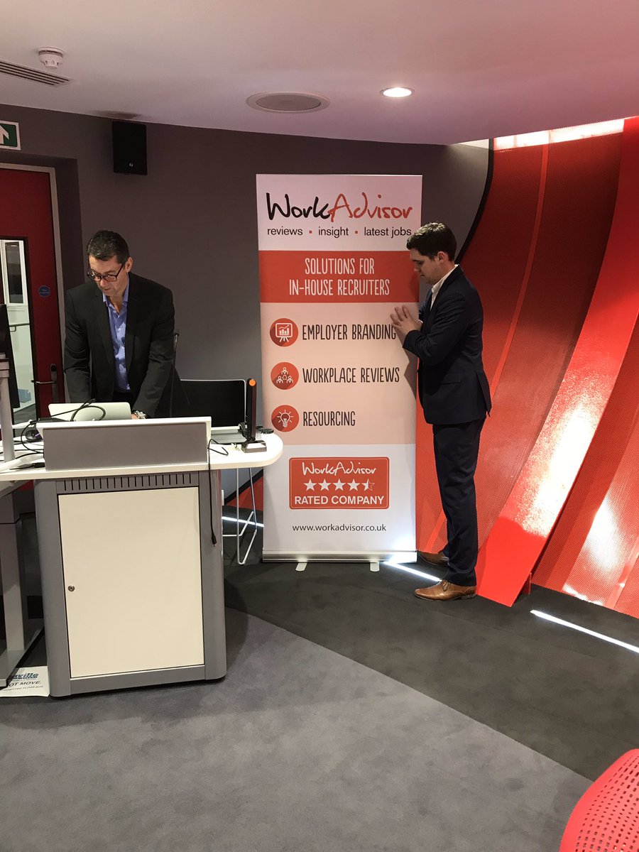 jeremyskidmore's tweet photo. Setting up for HR Masterclass in Southampton with @WorkAdvisorUK https://t.co/8gYIvmblcs
