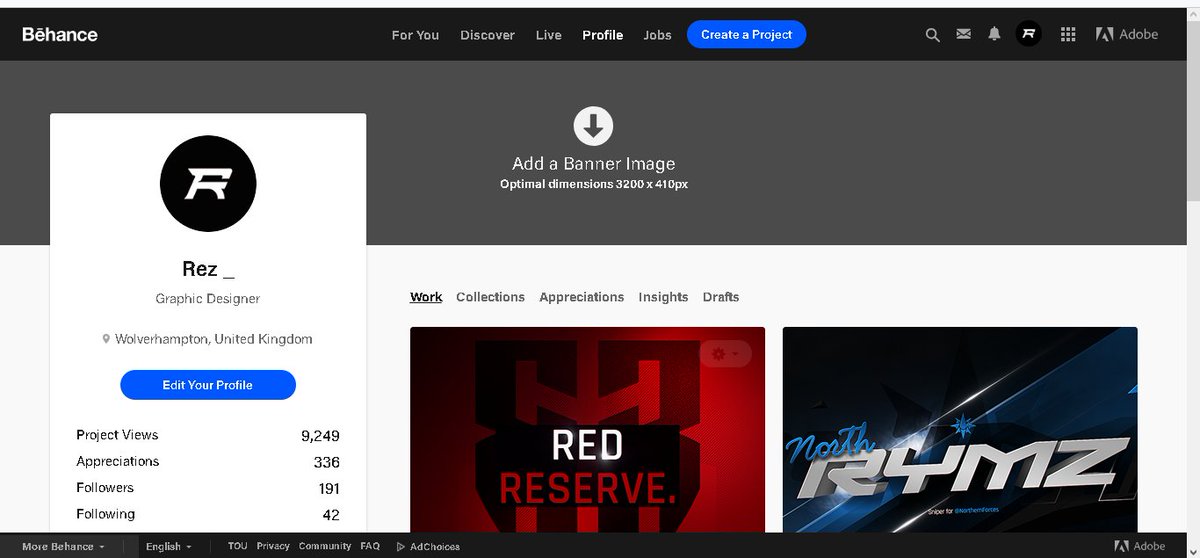 Dare Rez On Twitter Erm Behance Has A New Loadout