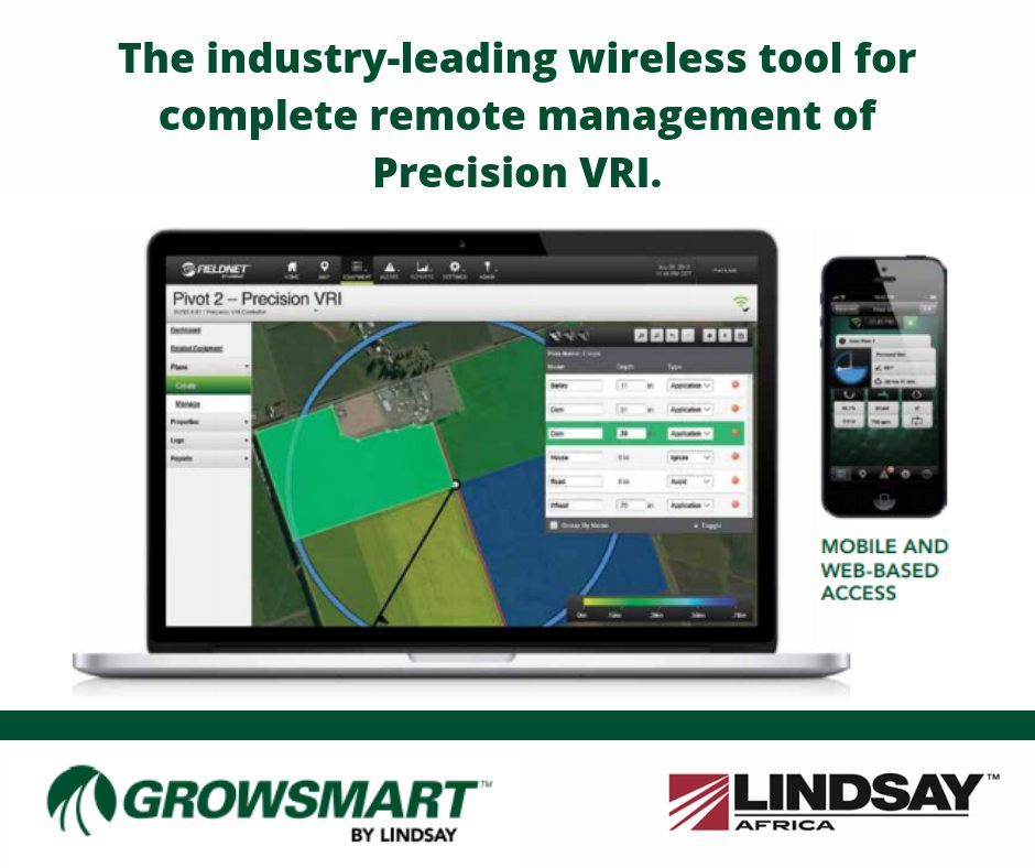 ZimmaticAfrica's tweet image. MULTIPLE USERS; ALERTS; REPORTING....Precision VRI is the way to go!
Contact us for more information:
Tel: 021- 986 8900
#TechnologyWednesday #PrecisionVRI