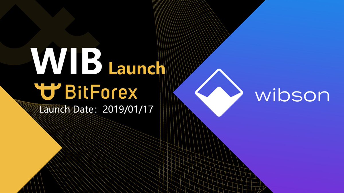 bitforexcom's tweet photo. 📌NEW LAUNCH📌

🕓 WIB deposit will be available on 2019/1/17 16:00 (GMT+8) @WibsonOrg 

🔎Check link below for more WIB trading details.
https://t.co/mbyMGyXKIC

#WIB #Wibson #Bitforex #Launch #Announcement https://t.co/oU48AxiuNw