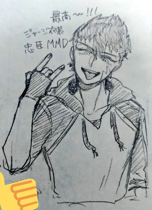 忠臣MMDモデルのジャージ衣装が大好きです 