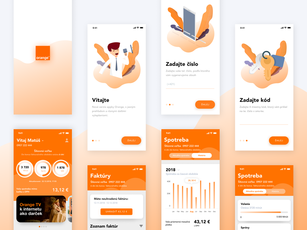 Did you catch the latest <a href="/orange/">Orange</a> App update? At <a href="/GoodRequestCom/">GoodRequest</a> we found users a little bit struggling with usability so we have decided to make a redesign.
dribbble.com/shots/5847859-…
#uxdesign #appdesign #interface #iosapp
