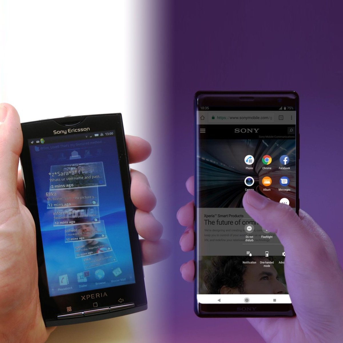 O led has changed 😉 #10yearschallenge