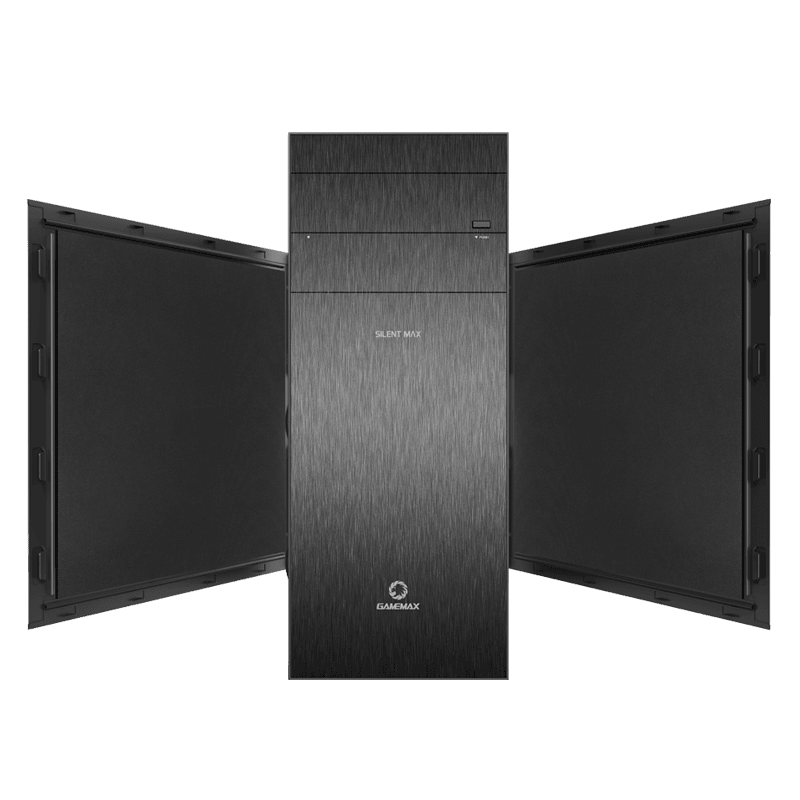 GamemaxChina's tweet photo. Silent Max
 PC server chassis best choice
Soundproof Solution: Top panel, sides panel and front panel with sound insulation cotton inside 
Type: Full tower quiet case; PC server tower case
Motherboard Support: PC Server M/B; EATX/ATX/MATX/ITX (MAX size：305*272mm) https://t.co/JuePZDihSG