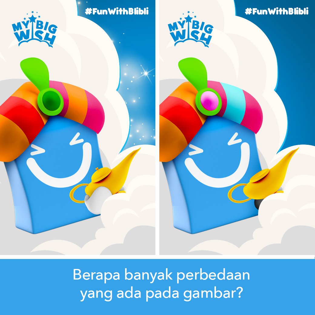 bliblidotcom's tweet photo. Buat kamu yang udah follow akun @Bliblidotcom, jawab pertanyaan di bawah ini yaaa ;) Jangan lupa untuk gunakan #FunWithBlibli dan ajak juga 3 orang teman kamu untuk ikutan!  Keputusan juri tidak bisa di ganggu gugat :) https://t.co/oRO59hCl4D