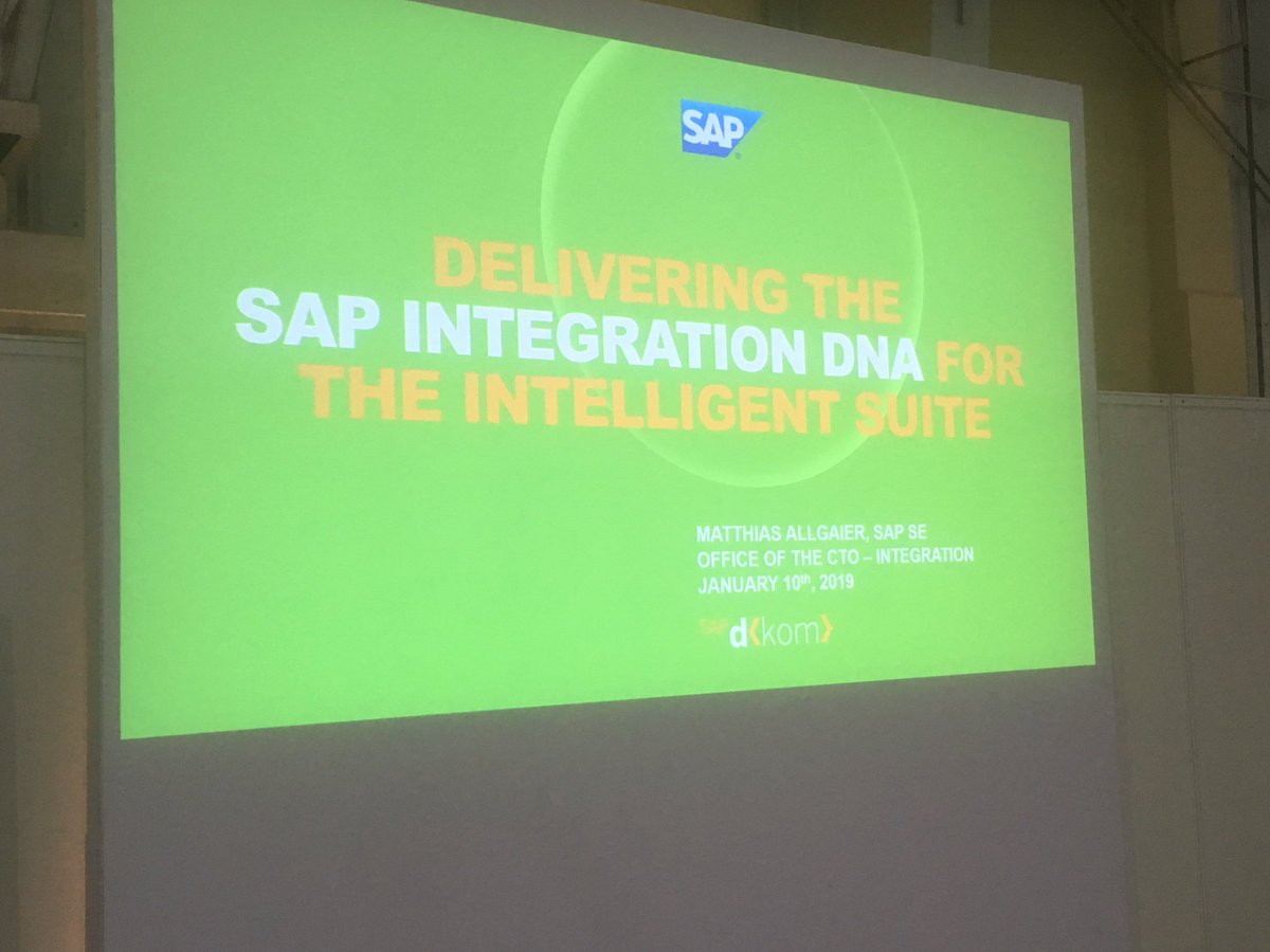 Really enjoyed our <a href="/SAP/">SAP</a> development kick off meeting this year in Bangalore #dkom2019 and talking about our integration DNA for the #IntelligentEnterprise. <a href="/sapcp/">SAP Application Development and Integration</a> #SimplifyIntegration