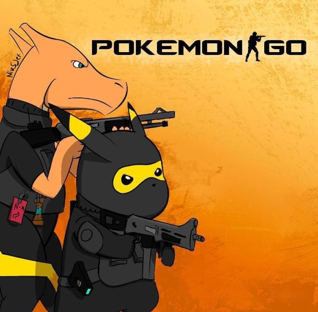 10/10 game of the year. 👌 #pokemongo #battleroyale #csgo #counterstrike