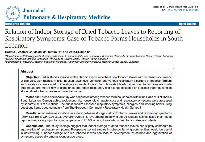 Pulmonary Medicine On Twitter Case Report On Relation Of