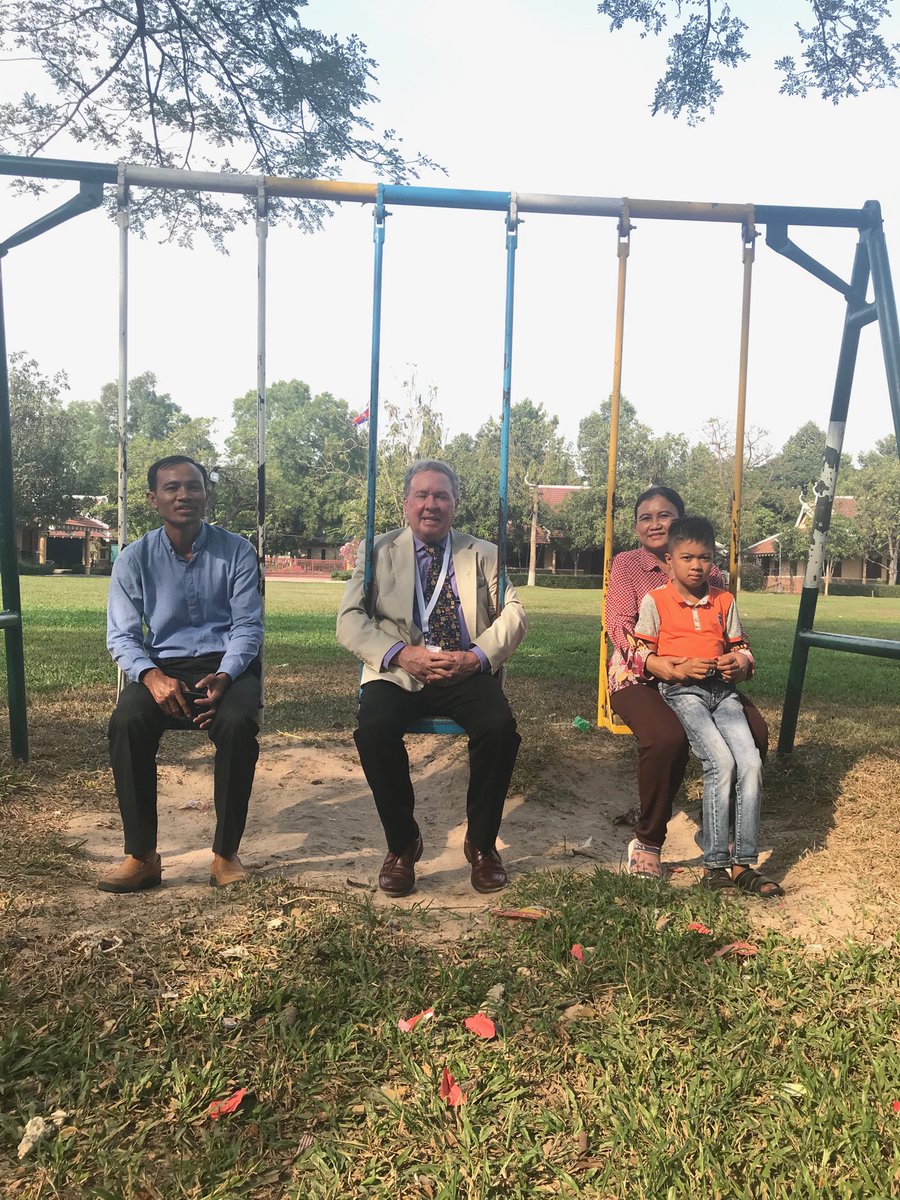 SenatorMunson's tweet image. I came to a conference in Cambodia &amp;amp; ended up in a village-SOS Children’s Villages . Here &amp;amp; around the world ,orphaned and abandoned children are cared for-a child is safe in a loving place . In Cambodia , there are 6 SOS villages. No child should grow up alone.  We must do more!