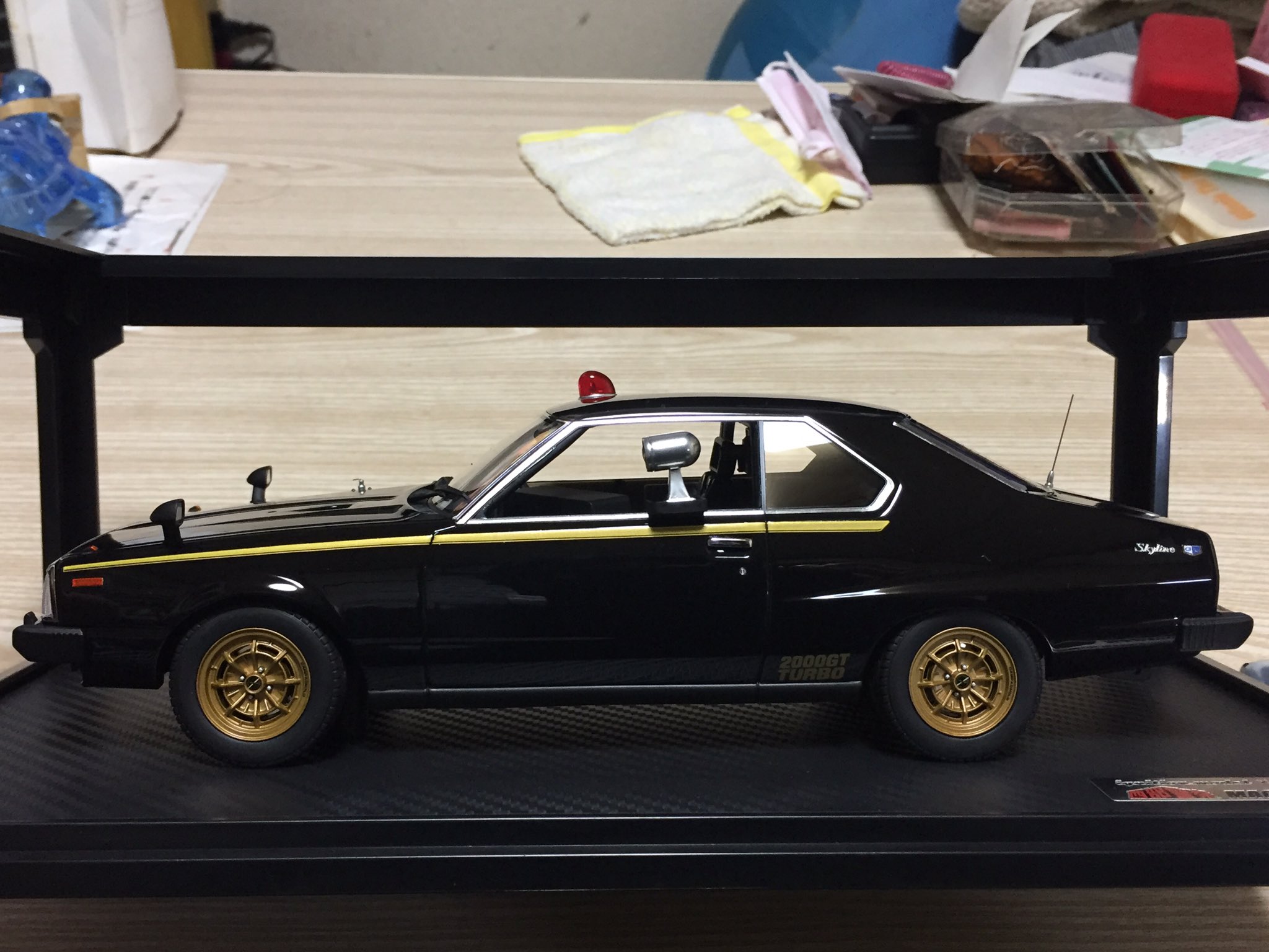 1/150トミーテック改西部警察仕様スカイライン。 1/150トミーテック改西部警察仕様スカイライン。 1/150トミー