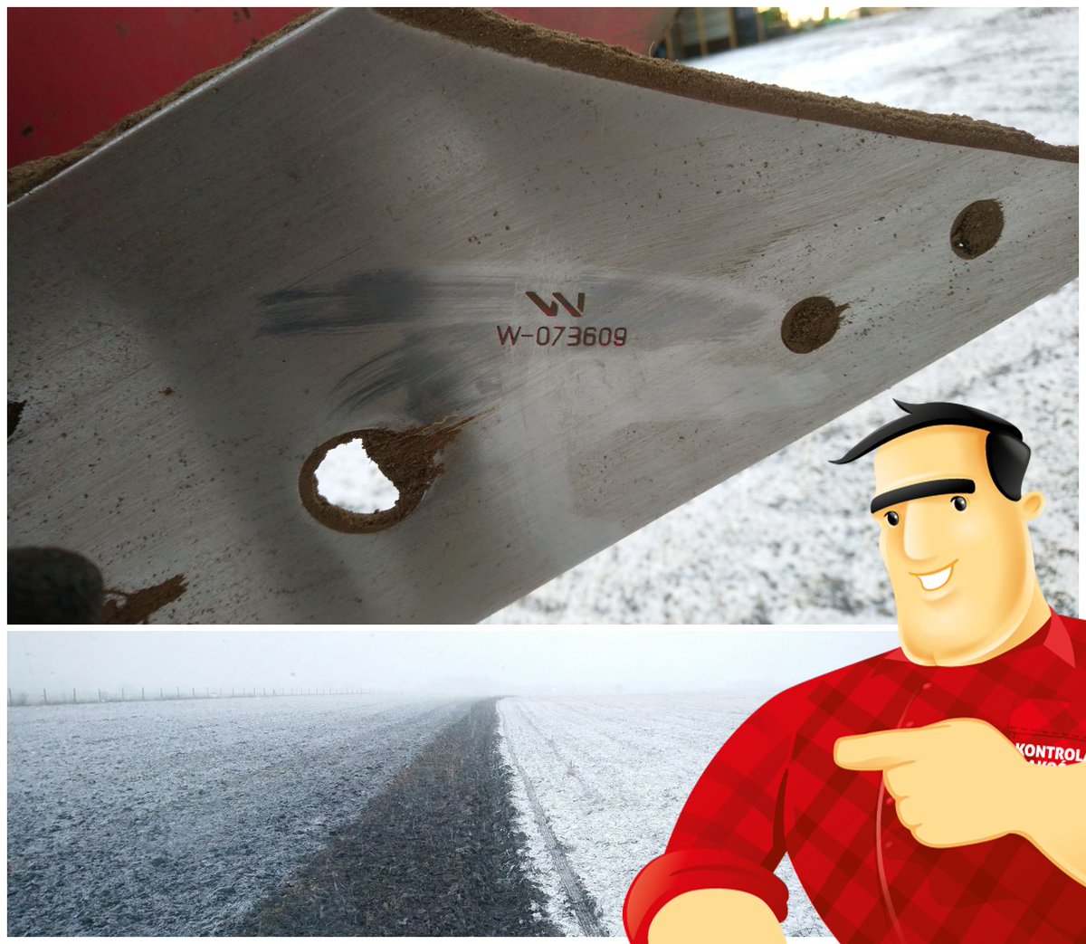 jacekmocnypl's tweet photo. W niektórych rejonach Polski jak widać - orka na całego 💪🚜😉

Trudnościeralne części robocze marki Waryński znajdziecie u mnie na stronie 👇👇👇
📡 https://t.co/AfZjnONw2U

#waryński #pług #zima #orka #orka2019 #płoza #lemiesze https://t.co/9waSN6ojm4