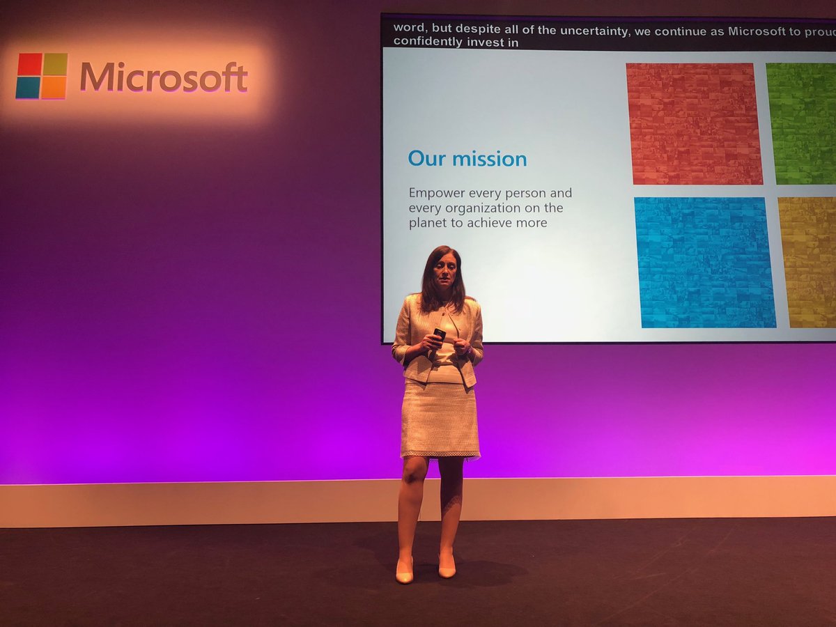 clarebarclay's tweet photo. Kicking off #mspartnersummit. Looking forward to a great day with our partners... https://t.co/ziQzq6knaD