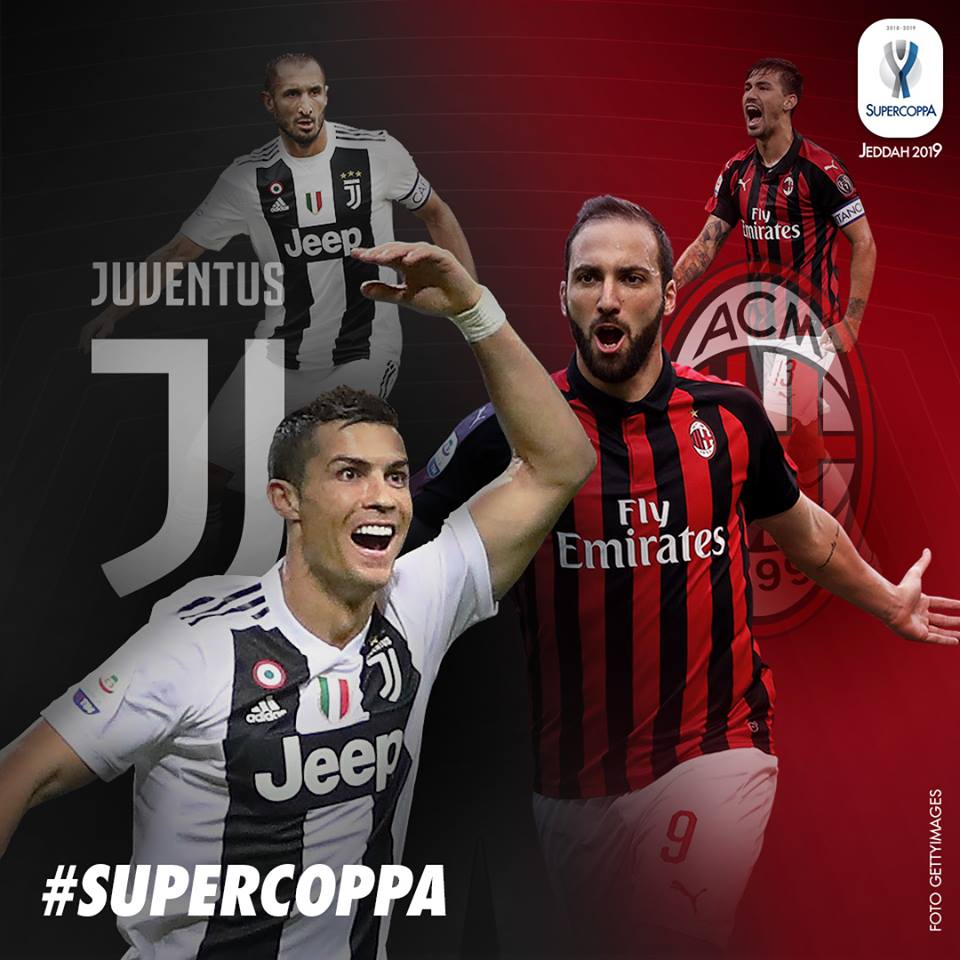 🇮🇹 #Juventus-#Milan, i #precedenti in #finale di Supercoppa #Italiana ➡️ https://bit.ly/2SXqUJg
🇬🇧 #Supercoppa: The race to eight ➡️ https://bit.ly/2McokMW
#JuveMilan #SupercoppaItaliana #Jeddah #ArabiaSaudita #SaudiArabia #SupercoppaTIM