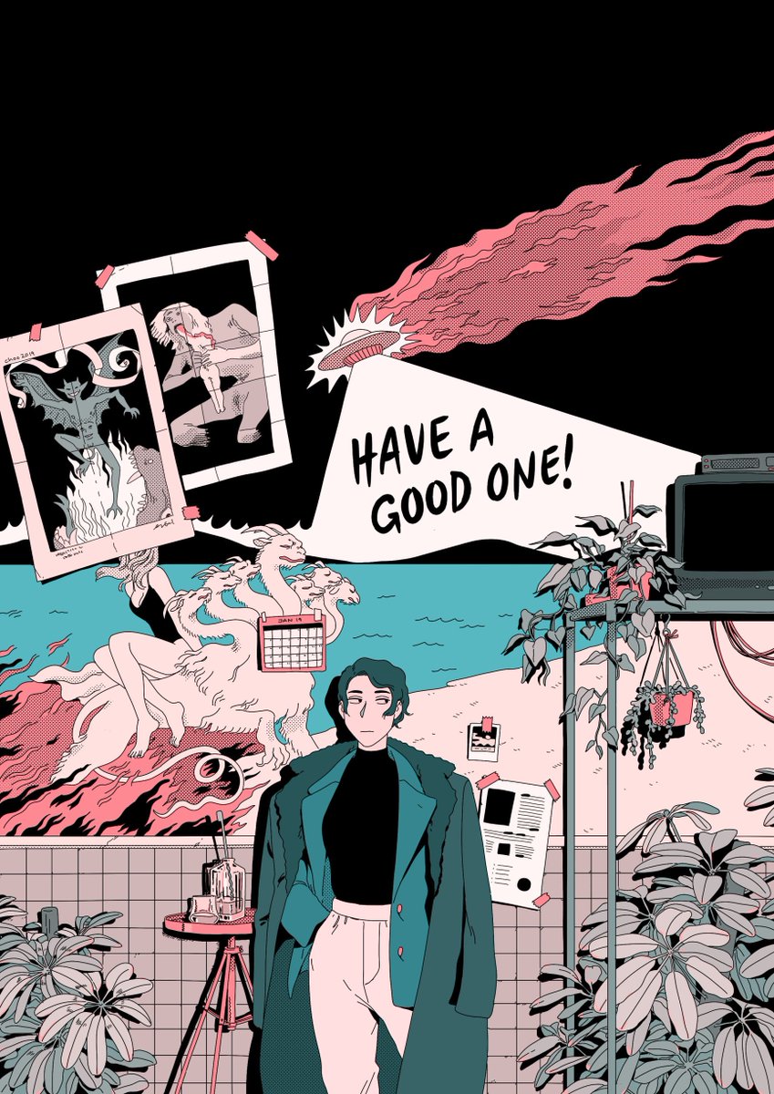 chootalks's tweet photo. hi #ArtistsofSEA i'm choo, aus based chinese indonesian illustrator, human worm, peddler of soft-core violence 🍑🔪✨ https://t.co/HmH2gIIA12