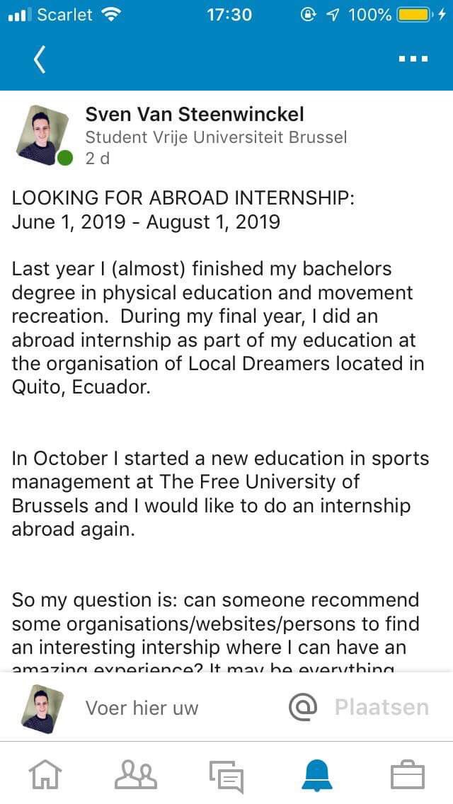 svenvst's tweet photo. HELP ME OUT! 

Yes, I could use YOUR help ☝🏼

Searching for a sports management international internship, think big like NYC, Hong Kong, Singapore. You name it, I like it! 😎

More information below ⬇️. 

RT = 10/20 for all your exams

#abroadinternship #sportsmanagement https://t.co/NotbSEqqU7