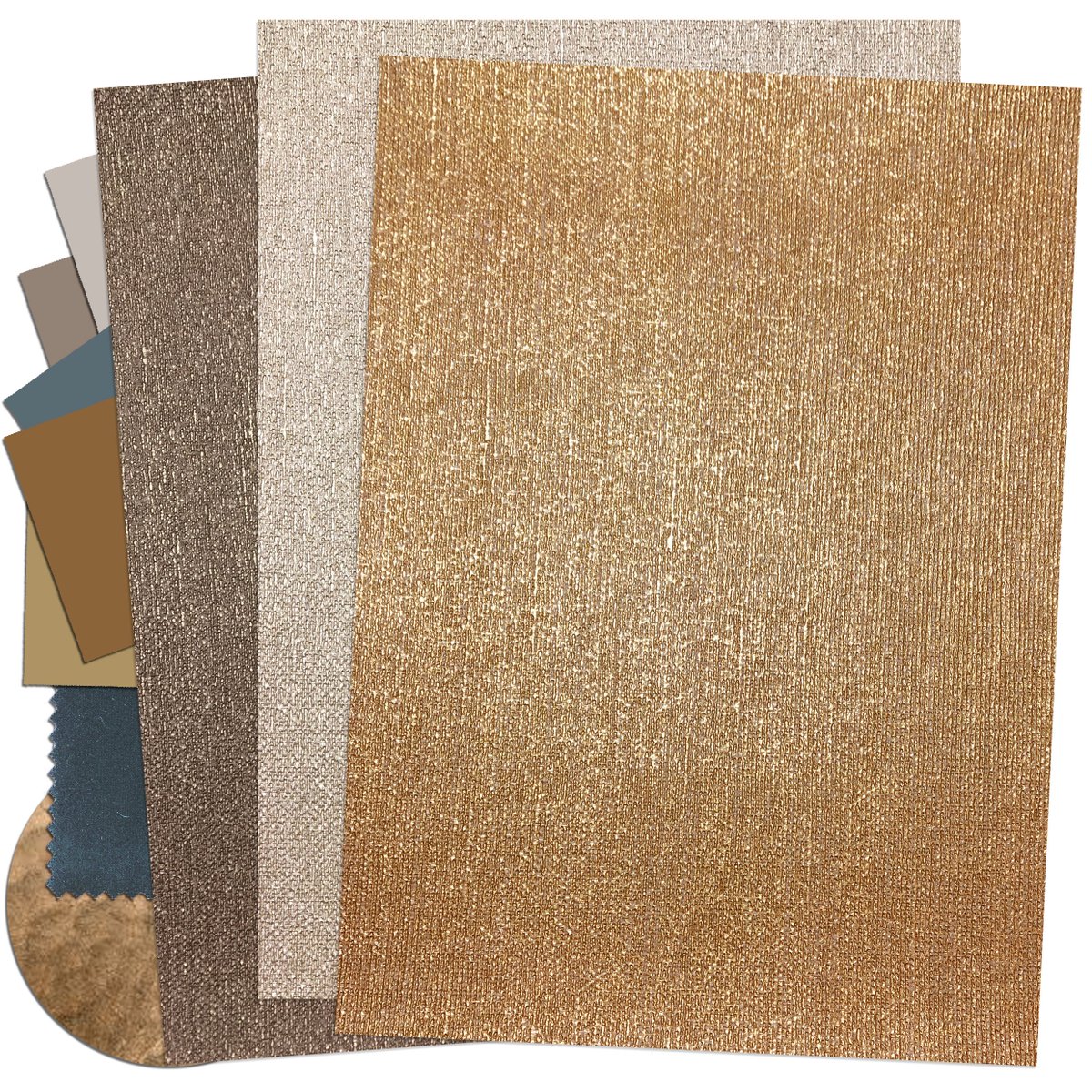 Gold, silver, bronze - definitely a winner in every colour! New #design Portobello has a shimmering fine #weave texture - see more: https://bit.ly/2LpKIC6 #wallcovering #interiordesign
