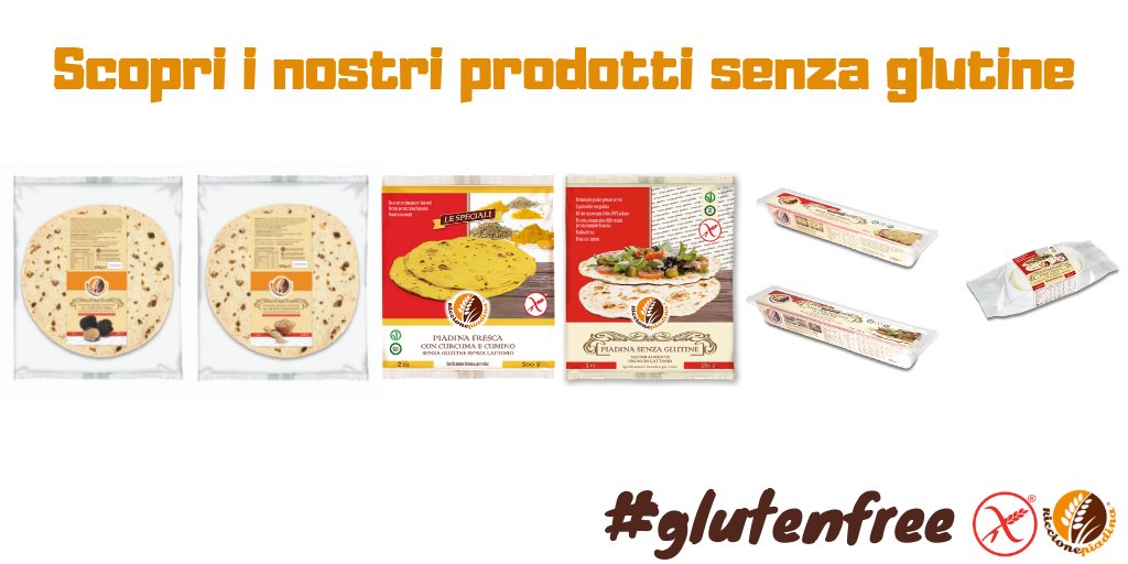 Scopri tutti i nostri prodotti senza glutine su: https://goo.gl/BFLZzj 🔝📣🔥 #riccionepiadina #glutenfree #senzaglutine #piadinaromagnola #celiachia #AIC