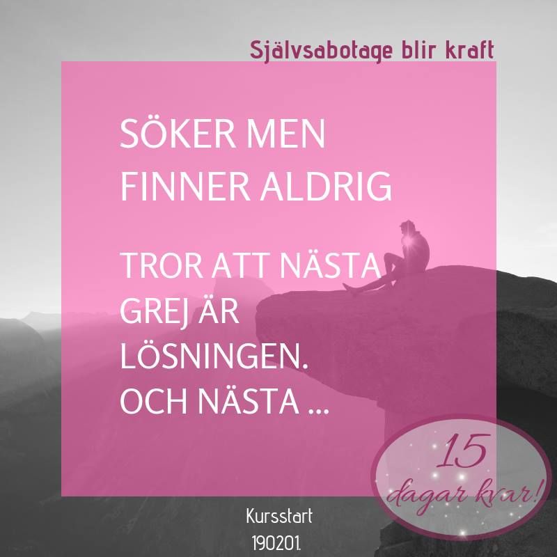 AnnaAaberg's tweet photo. Sökaren älskar att söka, hittar aldrig. Möjligtvis tillfälligt. Typiskt för sökaren är att nästa jobb, nästa utbildning, nästa hus, nästa relation ska lösa allt. 
https://t.co/v2pswcUjAx https://t.co/dINBaw6830