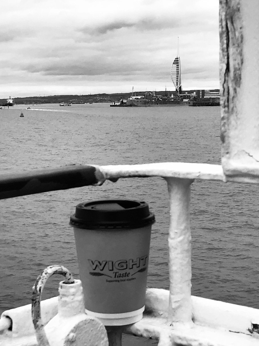 RidePhotography's tweet photo. Yesterday’s return journey via @wightlinkferry to decommission @VisitTheNeedles Santa’s Grotto. @CostaCoffee Americano out, Wightlink Americano Back. #lymington #isleofwight #portsmouth #spinnakertower https://t.co/SRtsqitLYa