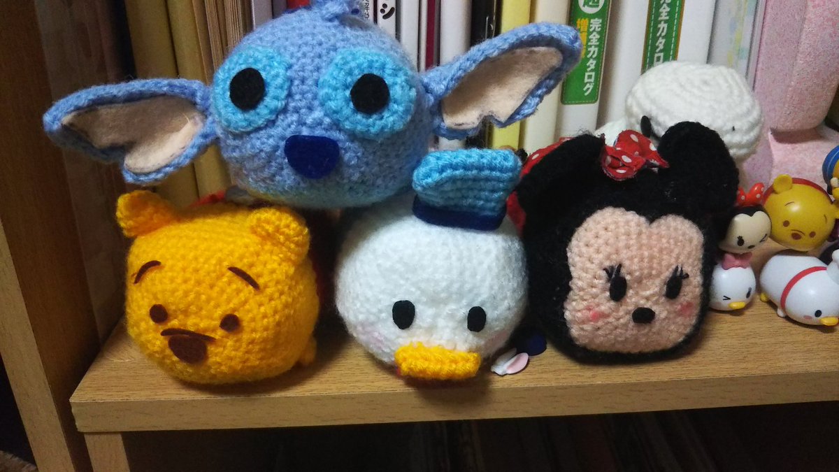 ツムツム編みぐるみ