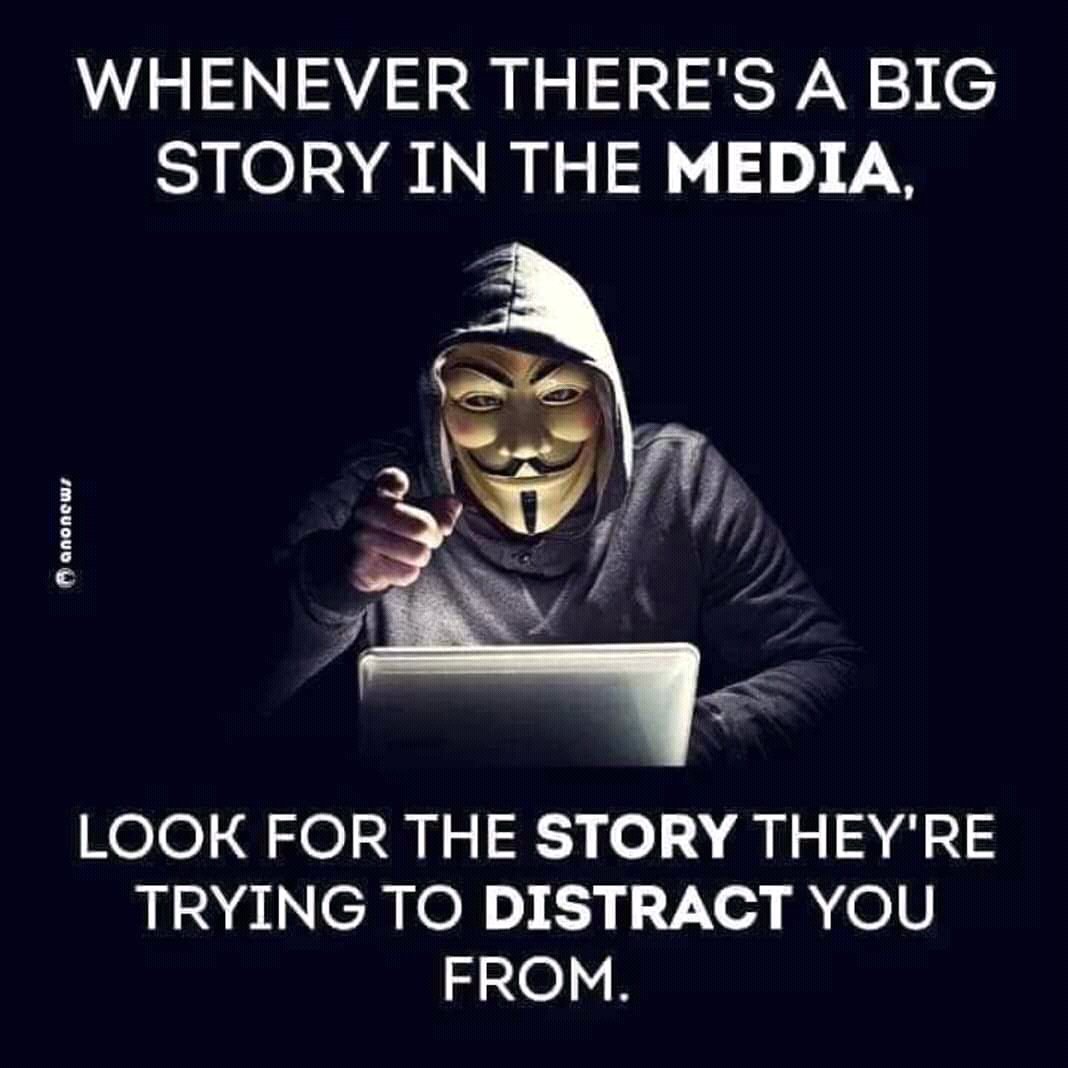 Districtwkspace's tweet photo. Whenever there is a big story in the Media, look for the story they're trying to distract you from.

#WeShallOvercome 
#kenyaunbowed 
#KenyaAttack 
#deportkimiko 
#SomeoneTellNYTimes 
#SomeoneTellDailyExpress 
#RiversideAttack https://t.co/8bRi5x9n1j