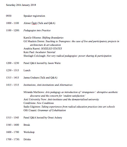 Announcing our event program!! Tickets may free up so register your interest on the waiting list here: eventbrite.co.uk/e/radical-prac…