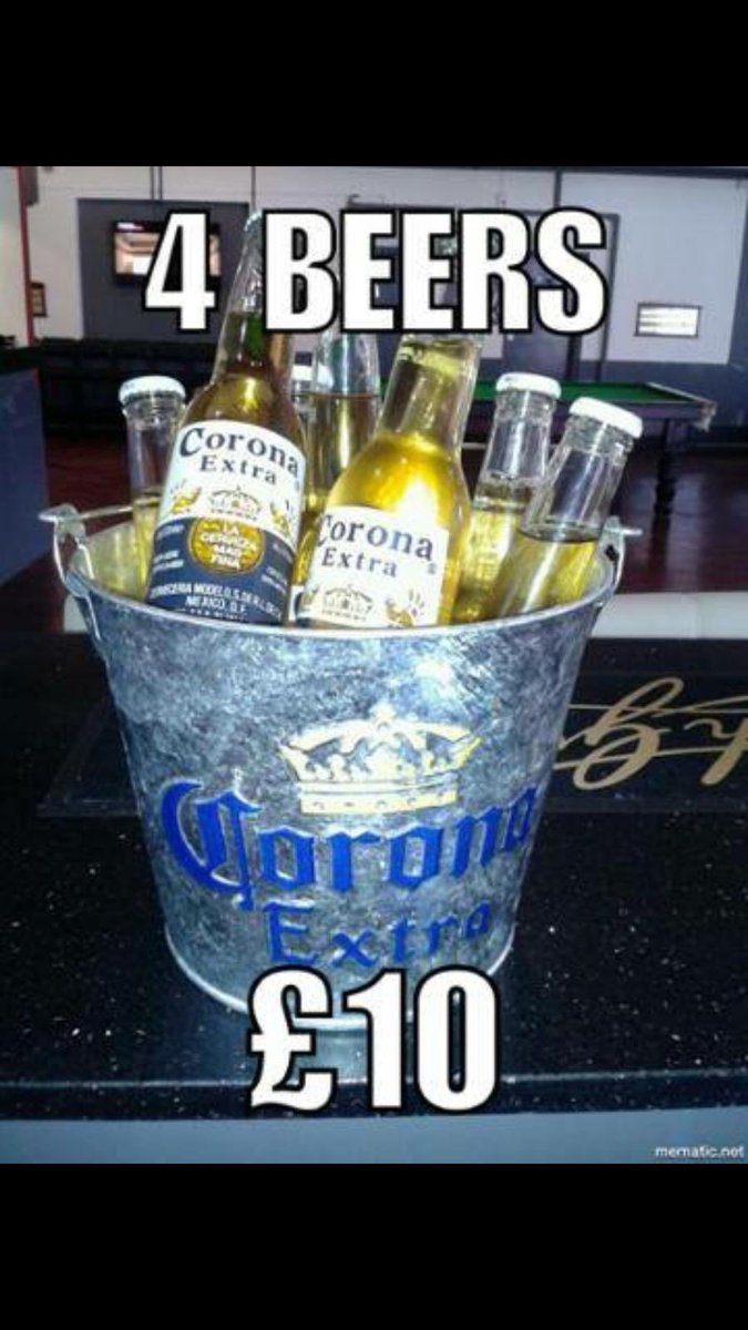 Checkout our great offers on beers🍻Open from 4pm today. First hour free on snooker &amp; pool 🎱 #Brentwood #essex #sportsbar