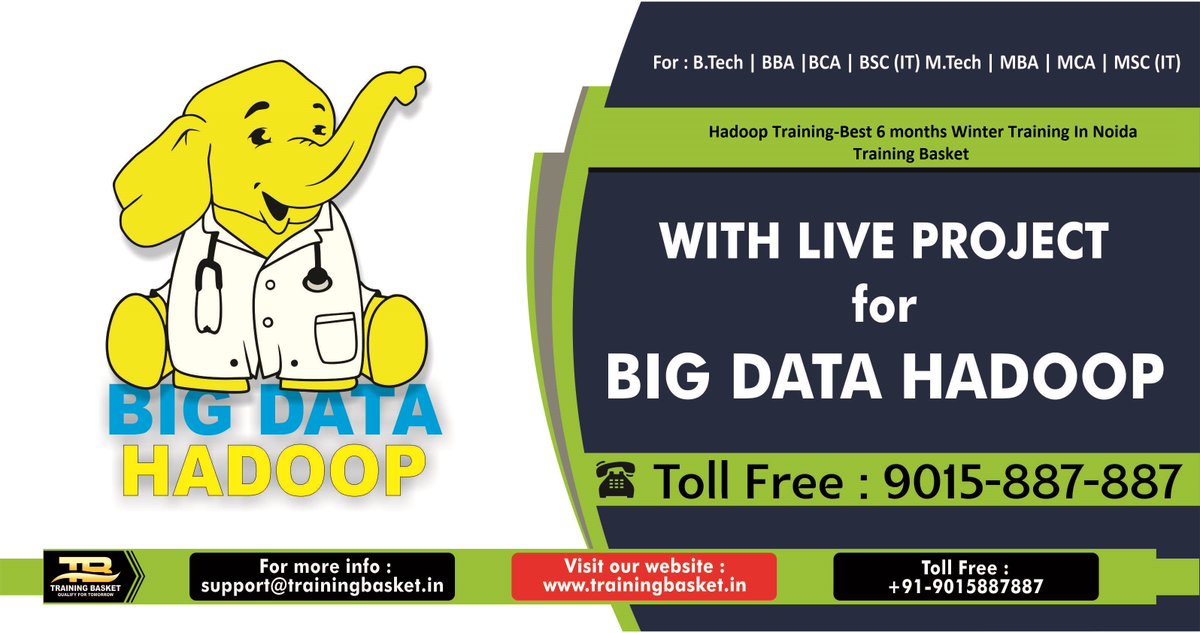 digitalrajnegi's tweet image. Best #Hadoop training in Noida|Hadoop Course | Best Training Institute @ bit.ly/2FkOpIf
#hadooptraining #hadoopcourse