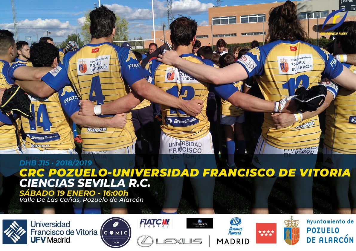 crcpozuelorugby's tweet photo. Ya podéis leer la previa del partidazo del Sábado a las 16:00 contra el líder @rugbyciencias #todosalvalle y la programación del fin de semana.
https://t.co/yCh0wvZPkz
También podéis repasar los resultados, videos y crónicas de la jornada anterior.
https://t.co/3307rHbGNc https://t.co/Gd8H3EEsKf