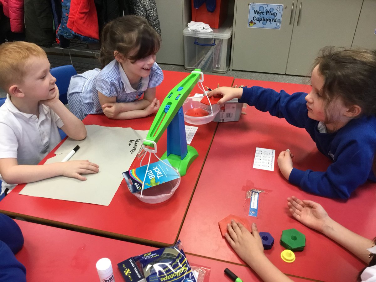 CLPSyr1's tweet photo. @CoatesLaneSch The children in class 1 have shown great skills this morning in carefully and patiently weighing objects in class. Best get them baking cakes at home to use their skills 🍪😀 https://t.co/2JYA5frt8r