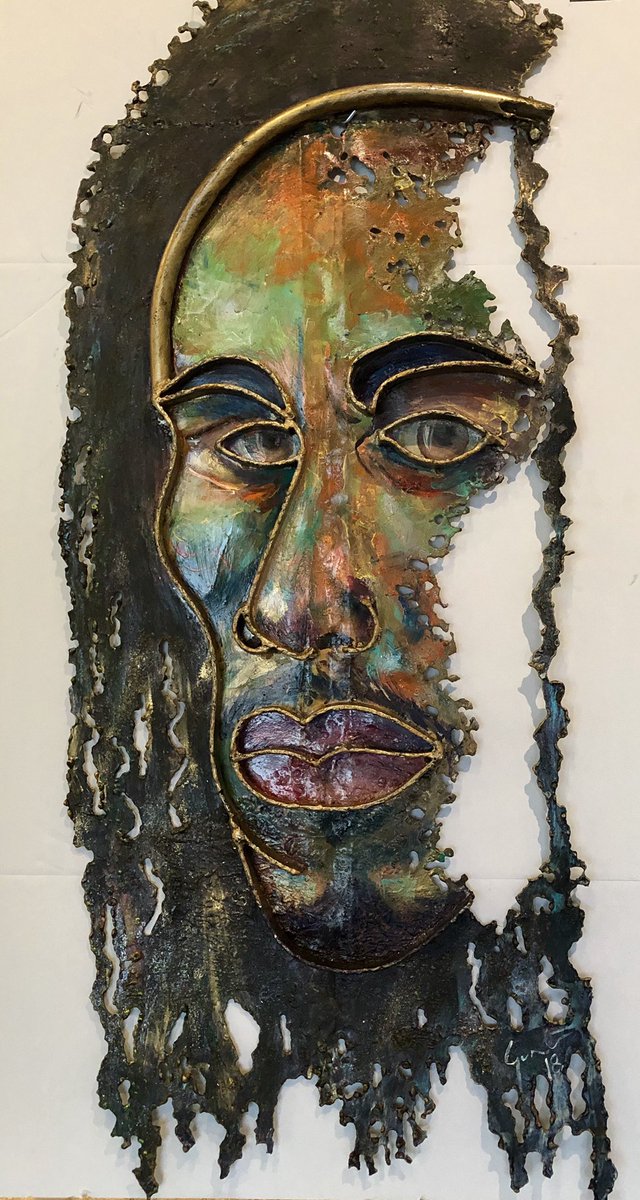 NegrilArt's tweet photo. #WednesdayWonder Contact @NegrilArt for the amazing art of @karvylgunter. Gunter transforms metal into amazing pieces permeated with color, detail, emotion, and unparalleled beauty.  #metalart #artisbeautiful #artisinvestment #statementart #artist #Jamaican #art https://t.co/aWGknZBKLB