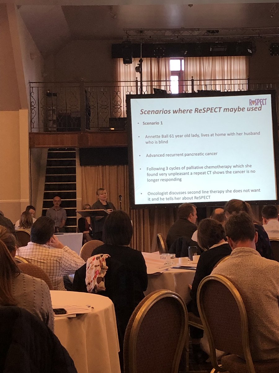 ReSPECT_HW's tweet image. Dr Protherough @kirstyproth running through clinical scenarios (not real patients) &amp;amp; discussing how ReSPECT will work in practice. #ReSPECTprocess @WorcsAcuteICU @WorcsAcuteNHS @WorcsHealthCare @ResusCouncilUK @SamSkilbeck @joannechodgetts @kirstyproth